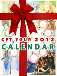 Get a 2012 Rainbow Dragon Calendar Poster to align with the new year!